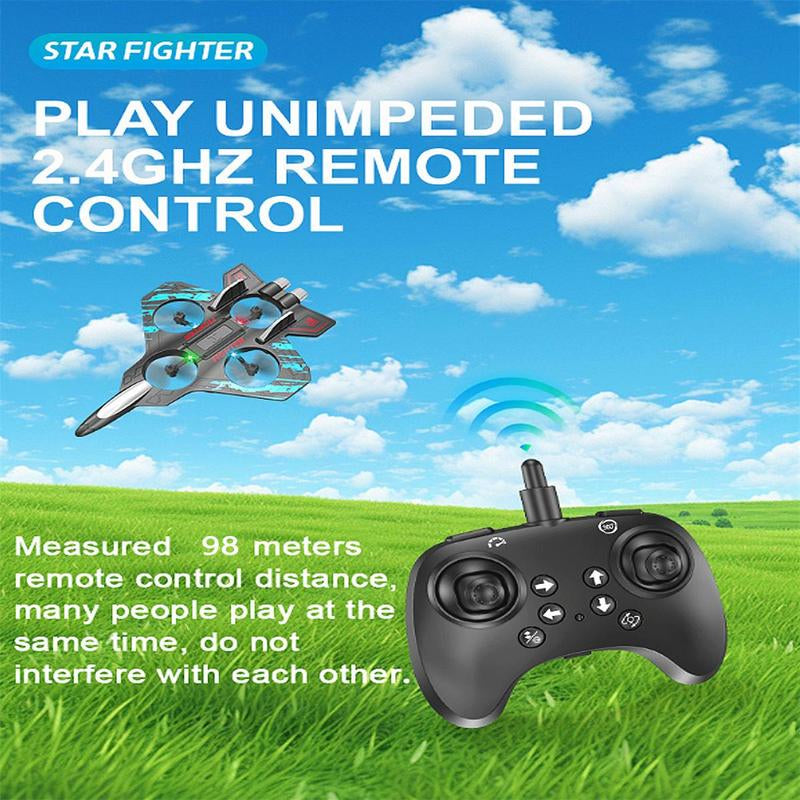 RC Drone with Remote Control, Mini Drone with LED Light, Altitude Hold Function Drone, Birthday Gift for Beginner, Ideal Gift for Boys & Girls, Quadcopter Drone, Cool Toys, Quadcopter Drone