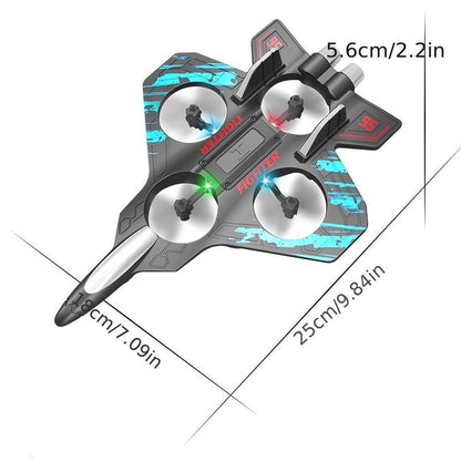 RC Drone with Remote Control, Mini Drone with LED Light, Altitude Hold Function Drone, Birthday Gift for Beginner, Ideal Gift for Boys & Girls, Quadcopter Drone, Cool Toys, Quadcopter Drone