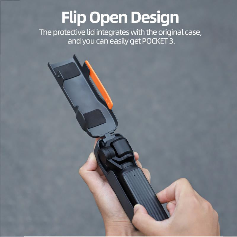 Pocket 3 Lens Cap Sunshade Cover, Gimbal Lens Screen Protective Case Compatible with DJI OSMO Pocket 3 Handheld Camera
