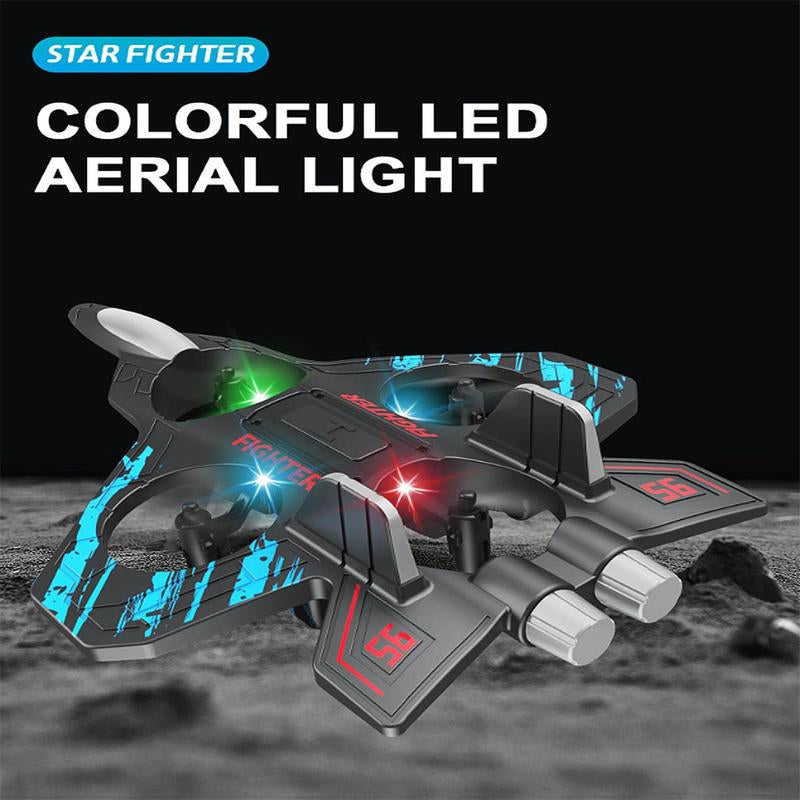 RC Drone with Remote Control, Mini Drone with LED Light, Altitude Hold Function Drone, Birthday Gift for Beginner, Ideal Gift for Boys & Girls, Quadcopter Drone, Cool Toys, Quadcopter Drone