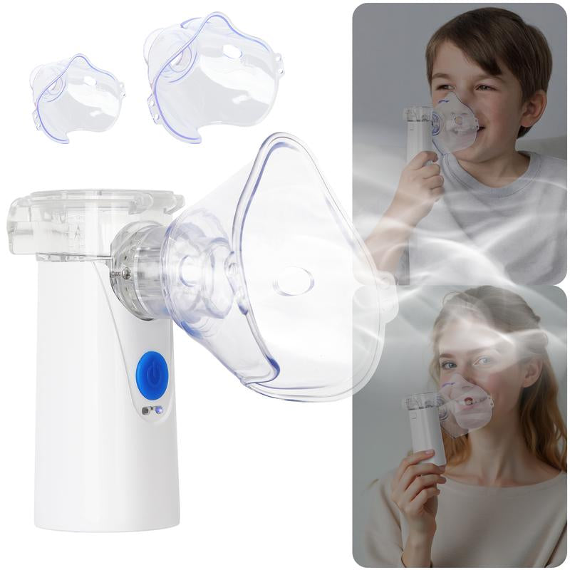 Portable Ultrasonic Atomizer, Suitable for Both Adults and Children, with Built-In Battery, Compact and Convenient, Essential for Family Travel