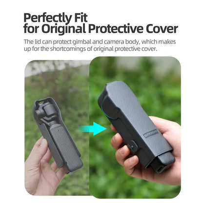 Pocket 3 Lens Cap Sunshade Cover, Gimbal Lens Screen Protective Case Compatible with DJI OSMO Pocket 3 Handheld Camera