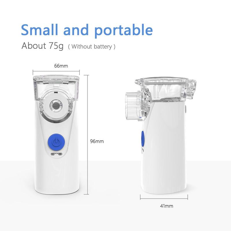 Portable Ultrasonic Atomizer, Suitable for Both Adults and Children, with Built-In Battery, Compact and Convenient, Essential for Family Travel