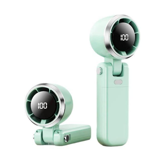 Sparkhq Portable Handheld Turbo Fan, 5 Speeds, <36Db, 4000Mah Battery Operated, up to 10 Working Hours, 3 in 1 Hand Fan Rechargeable with Air Turbo Tech Cooling Fan for Outdoor Activities, Travel, Working